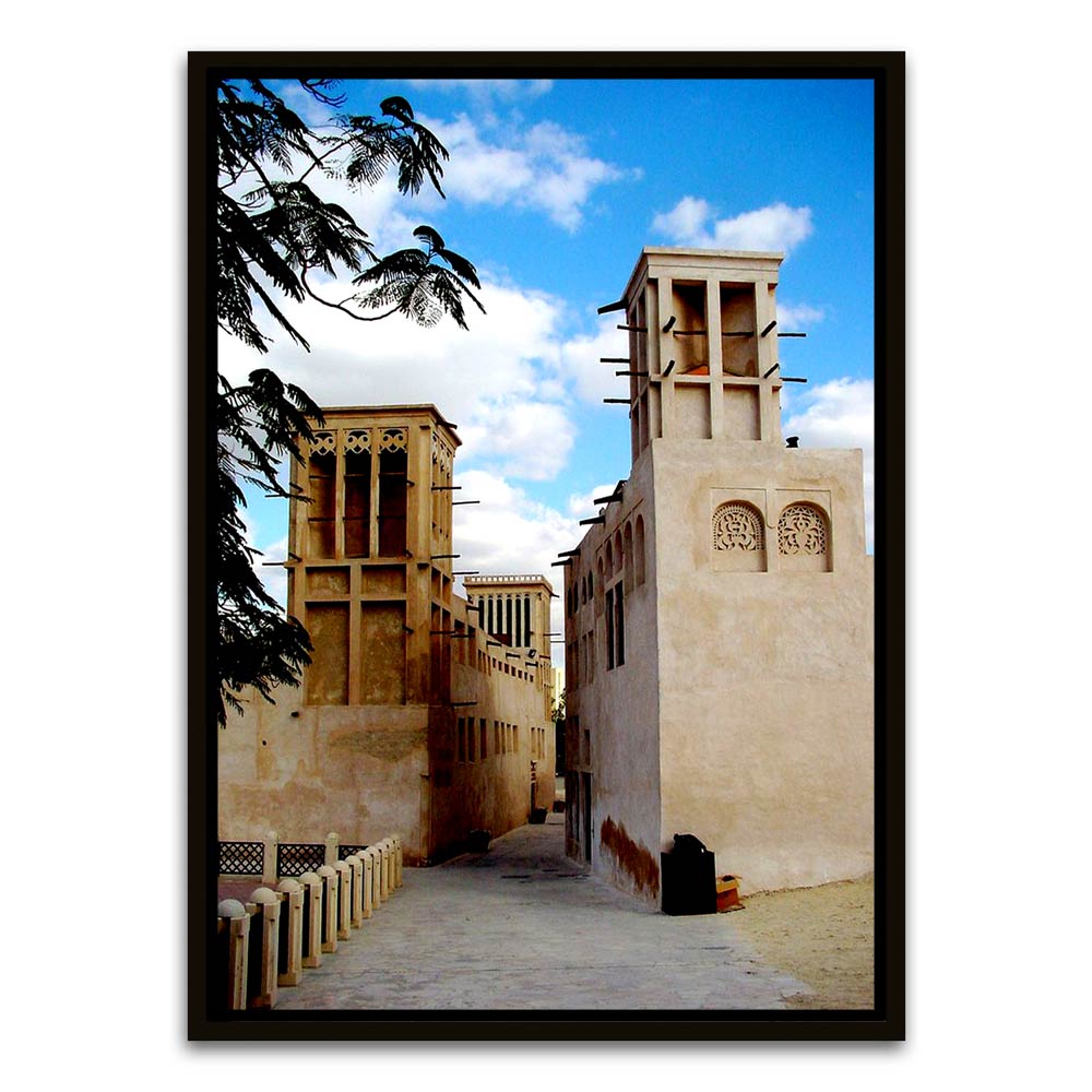 Fort 2 Black Canvas frame acrylic canvas Frames