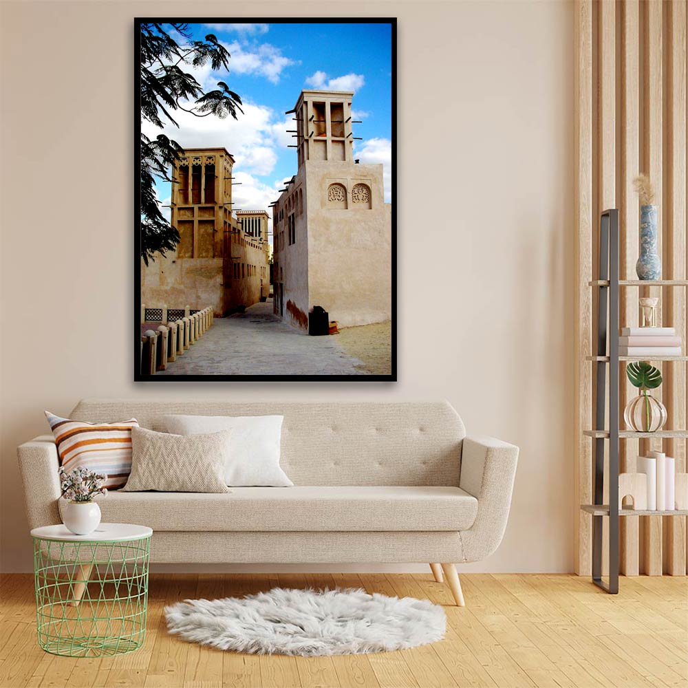 Fort 2 acrylic canvas Frames