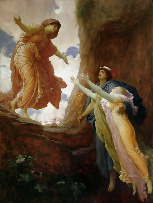 Frederic Leighton – The Return of Persephone 140x187 Canvas
