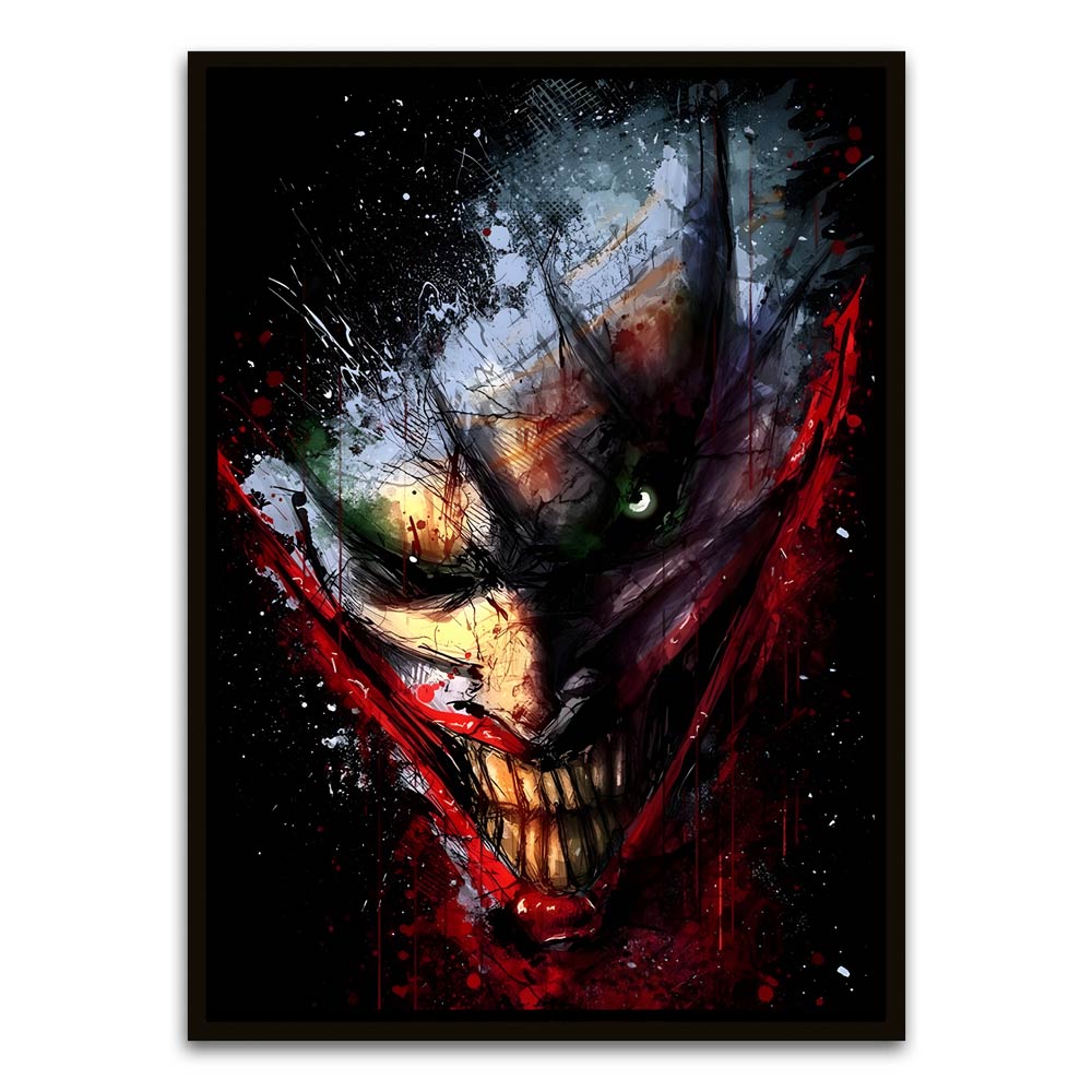 Batman 4 Black Canvas frame acrylic canvas Frames