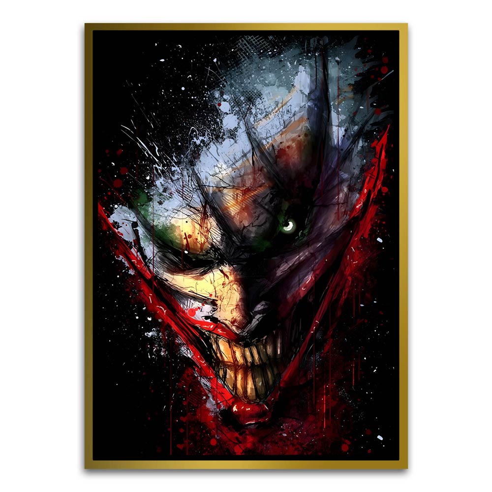 Batman 4 Gold Canvas frame acrylic canvas Frames