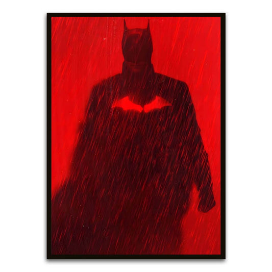 Batman 6 Black Printed frame acrylic canvas Frames