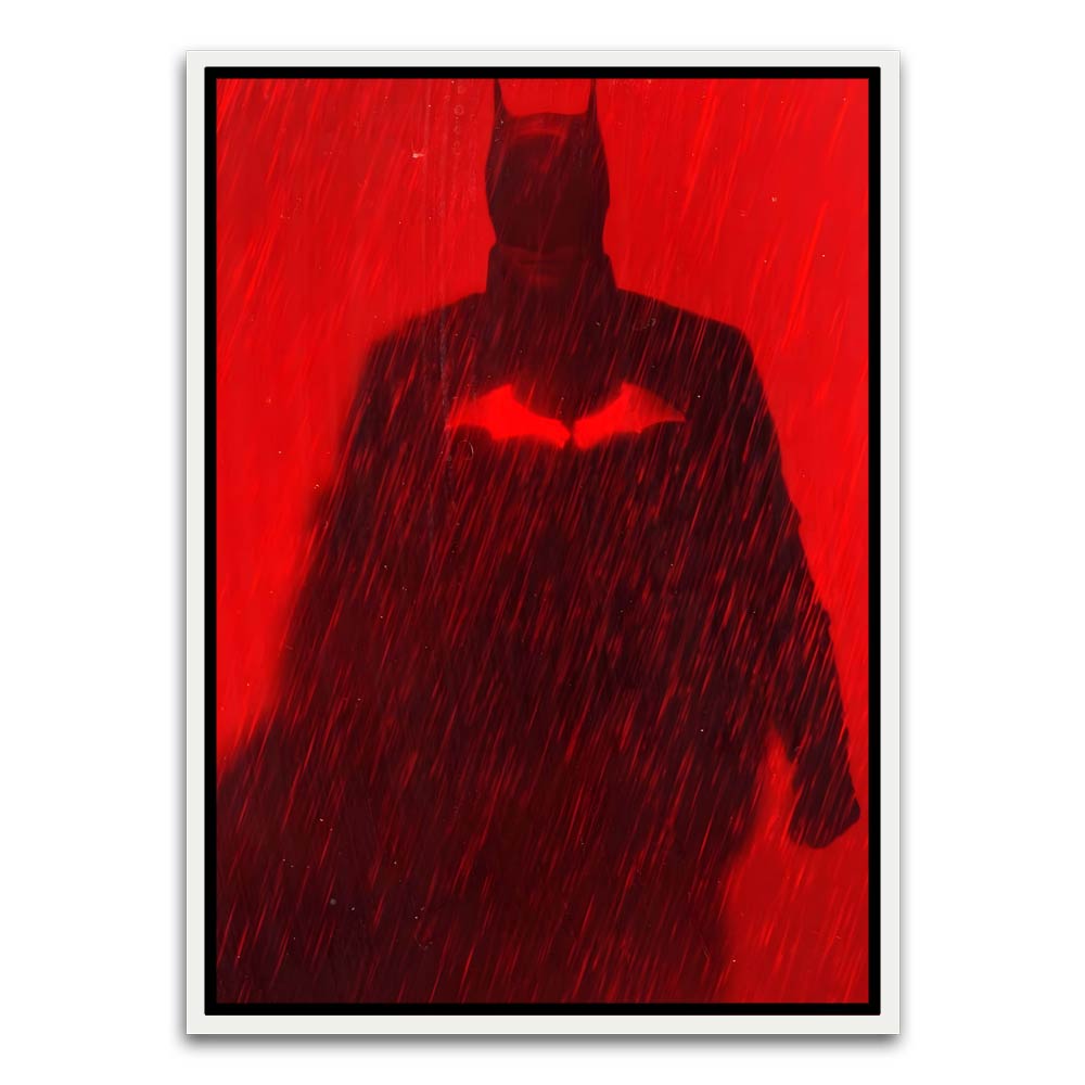 Batman 6 White Canvas frame acrylic canvas Frames