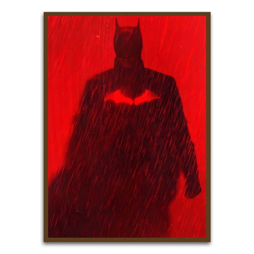 Batman 6 Brown Printed frame acrylic canvas Frames