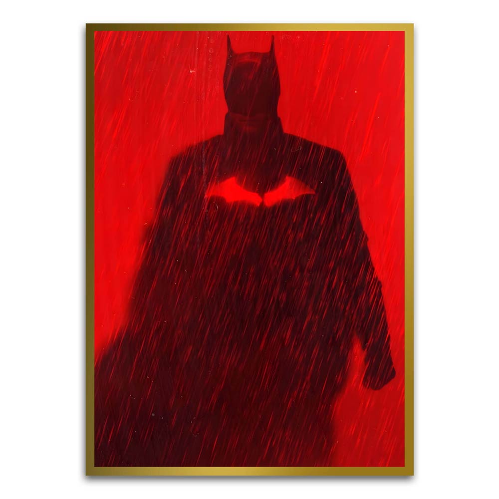 Batman 6 Gold Printed frame acrylic canvas Frames