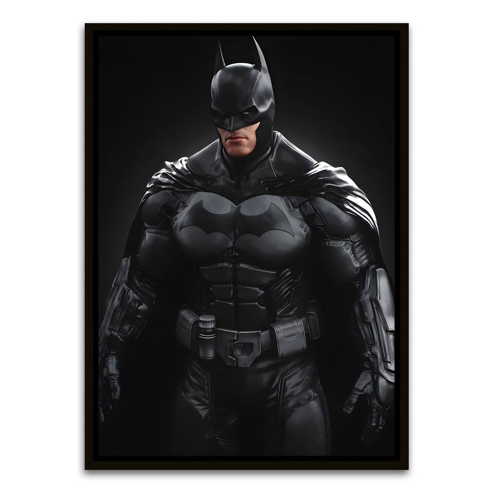 Batman 7 Black Printed frame acrylic canvas Frames