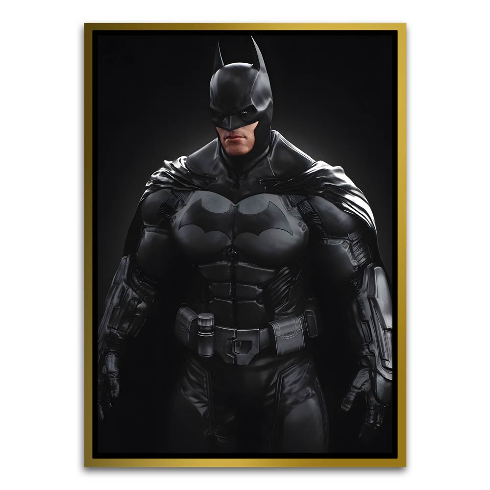 Batman 7 Gold Printed frame acrylic canvas Frames