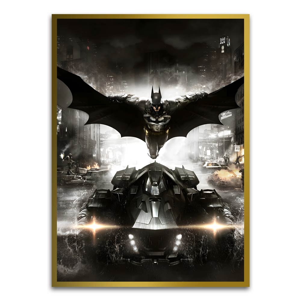 Batman Gold Printed frame acrylic canvas Frames