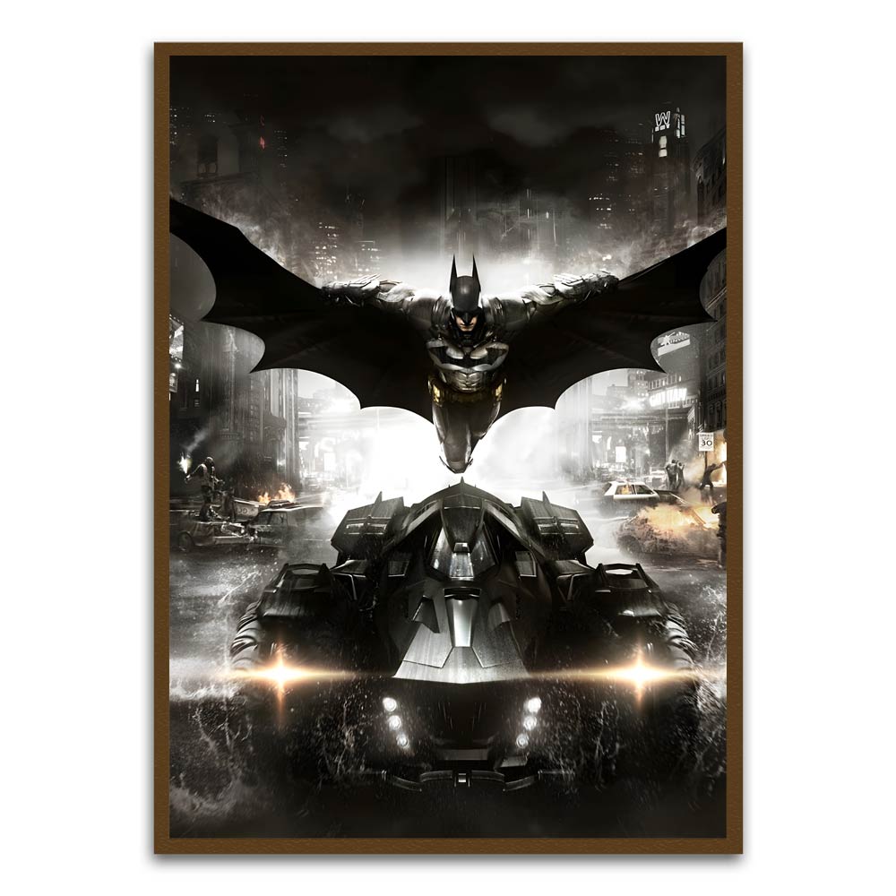 Batman Brown Printed frame acrylic canvas Frames