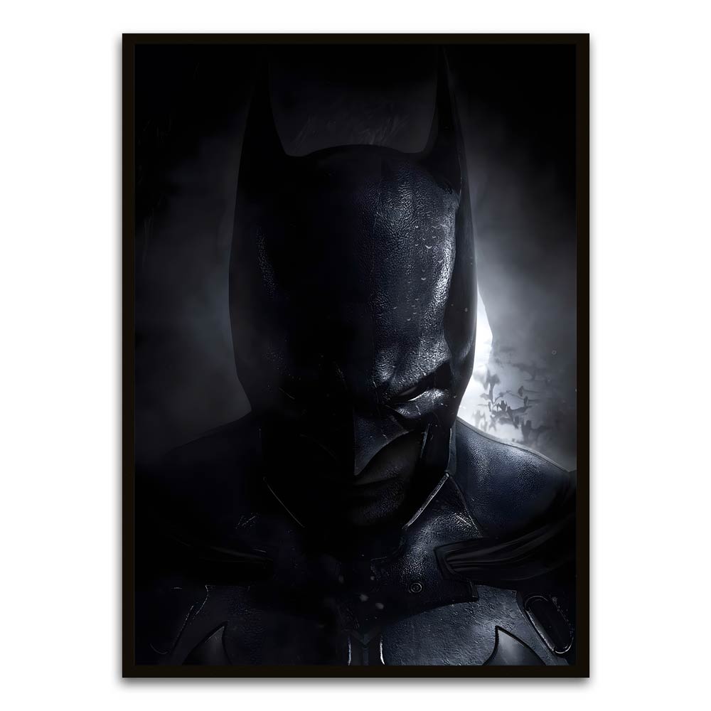 Batman 3 Black Printed frame acrylic canvas Frames