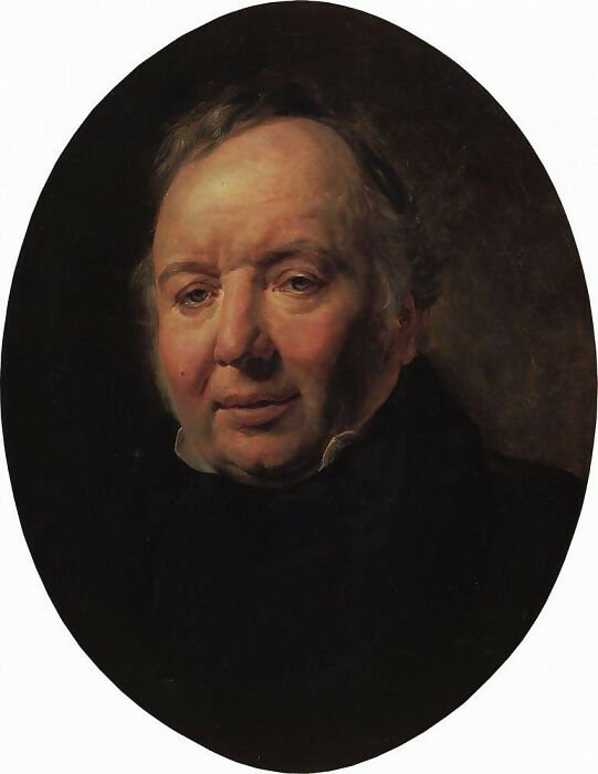 KarlPavlovichBryullov–PortraitoftheItalianlawyerFrancescoAscani.1834 50X40 Canvas