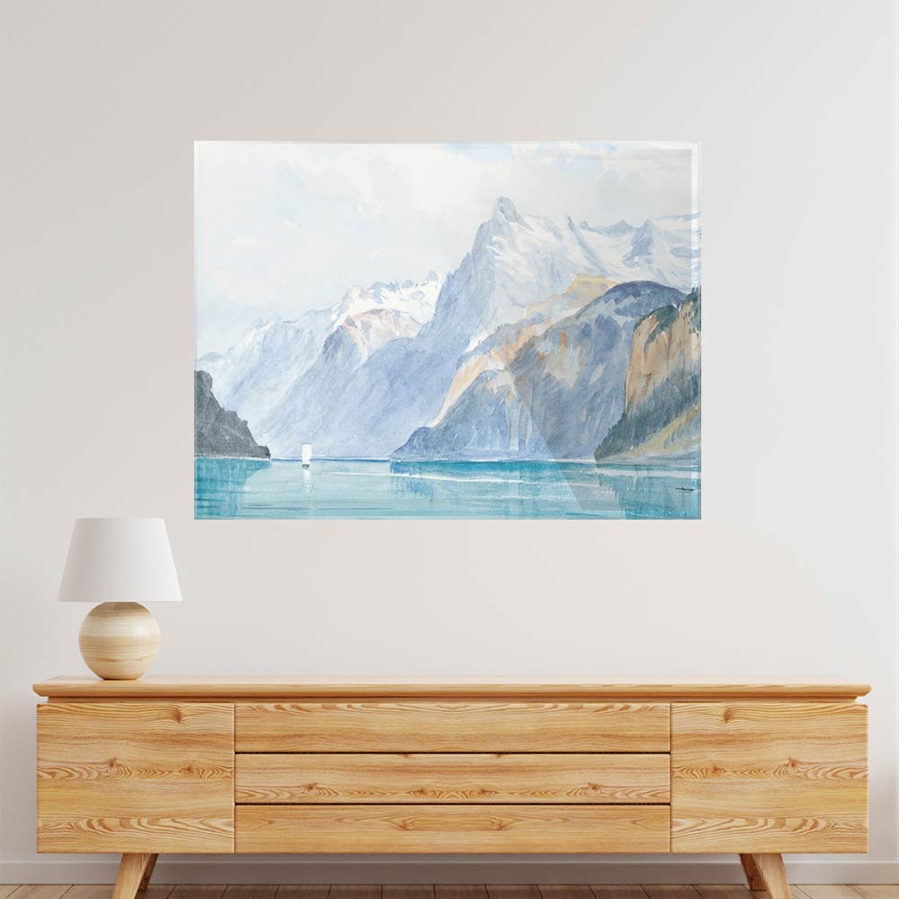 Bay of Uri Brunnen from Switzerland Print on Acrylic