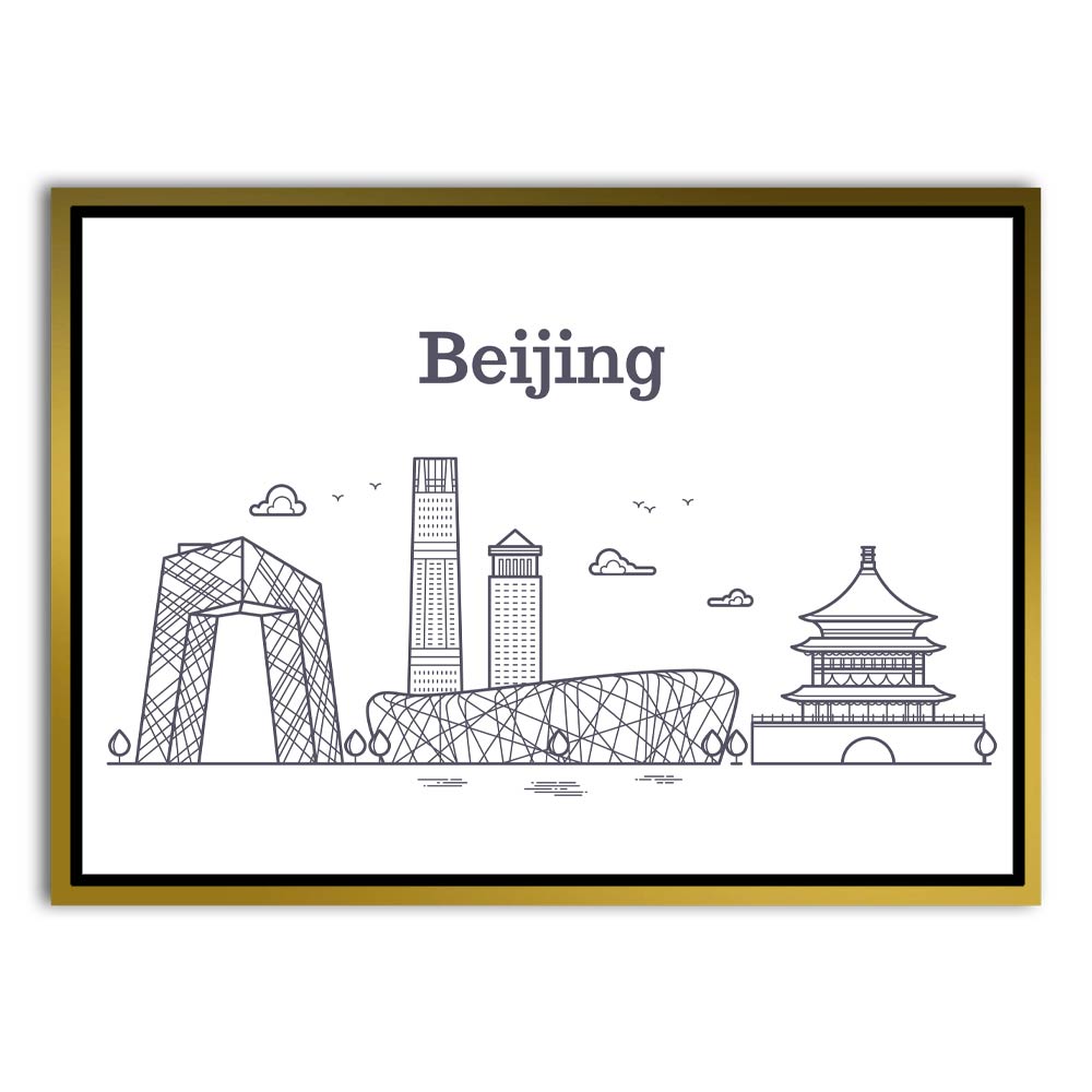 Beijing Gold Canvas frame acrylic canvas Frames