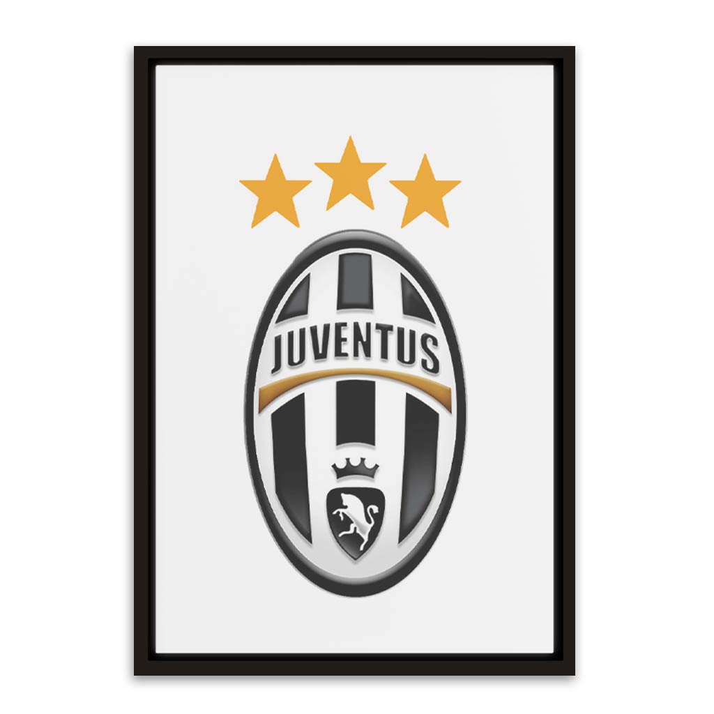 Juventus Black Canvas frame acrylic canvas Frames