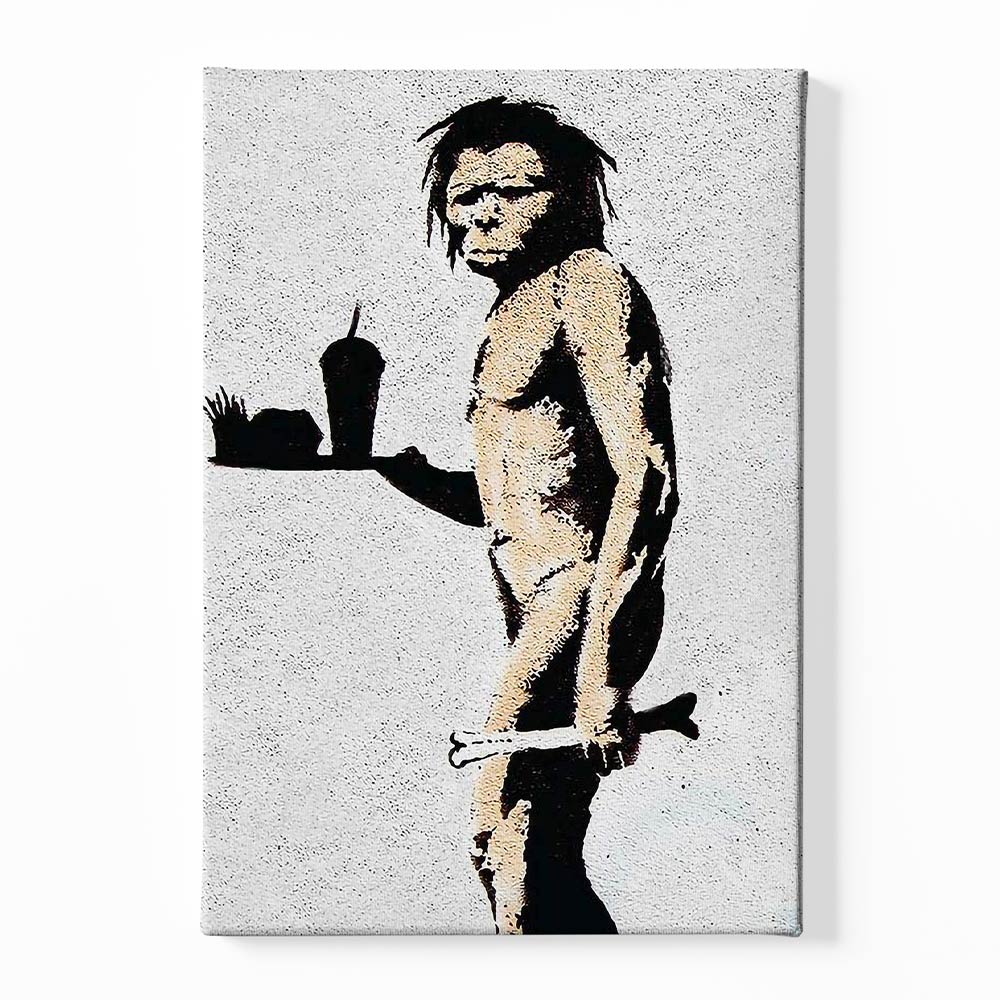 BANKSY ART 27 acrylic canvas Frames