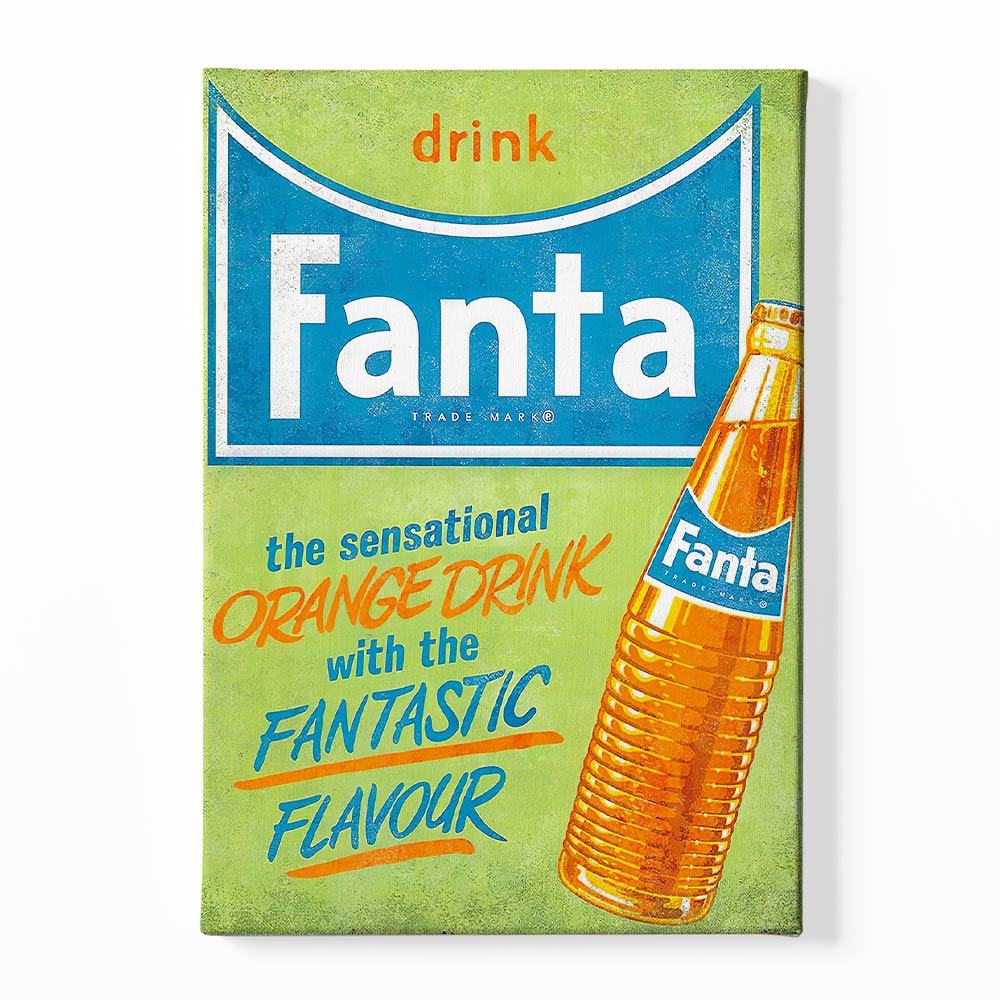 Fanta 1 Canvas acrylic canvas Frames