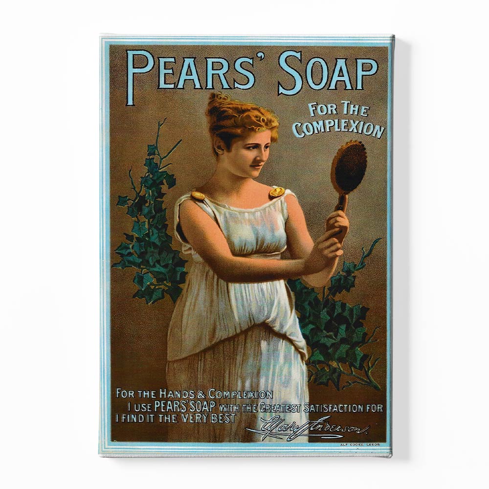 Pears soap Canvas acrylic canvas Frames