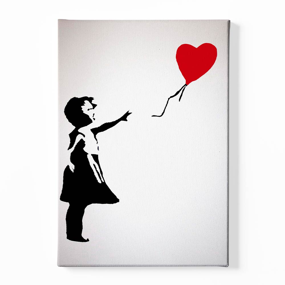 BANKSY ART 4 Canvas acrylic canvas Frames