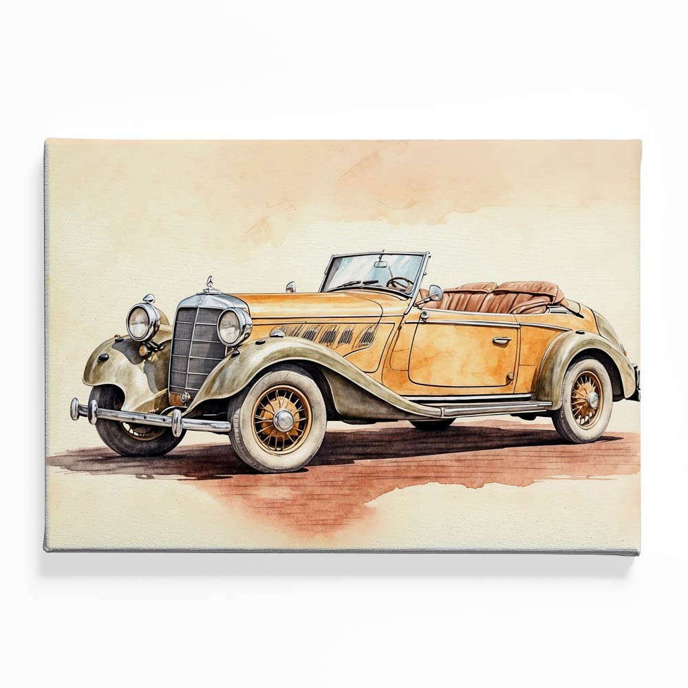 Car 12 Canvas acrylic canvas Frames