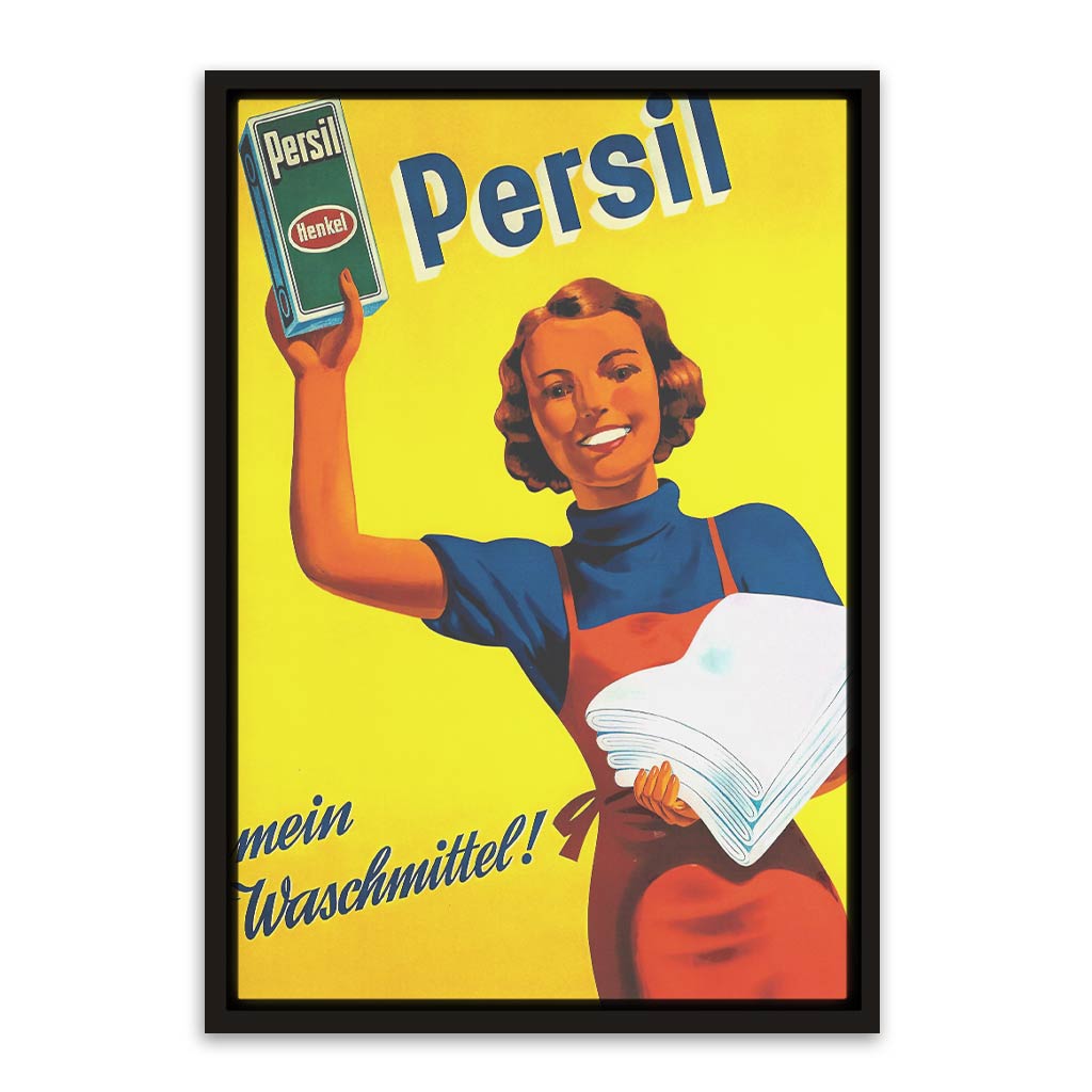 Persil Black Canvas frame acrylic canvas Frames