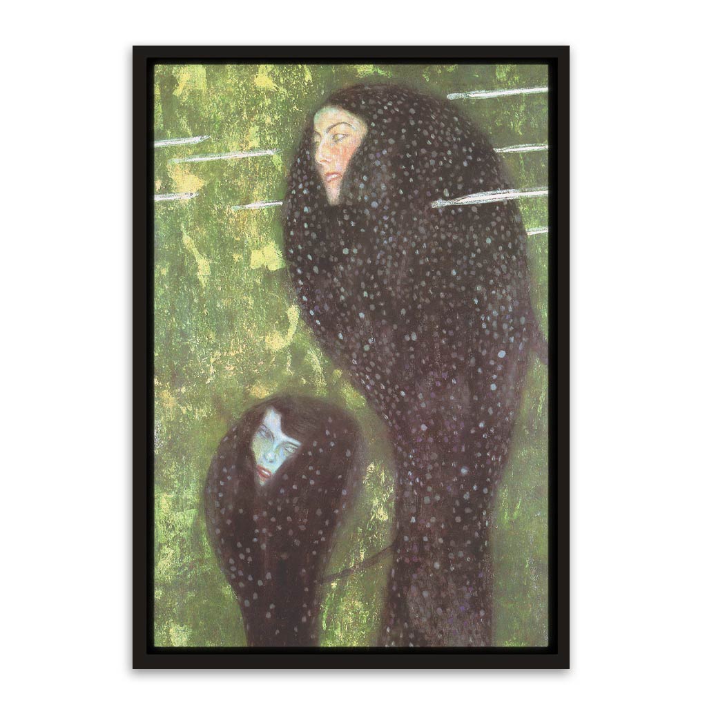 Mermaids Black Canvas frame acrylic canvas Frames