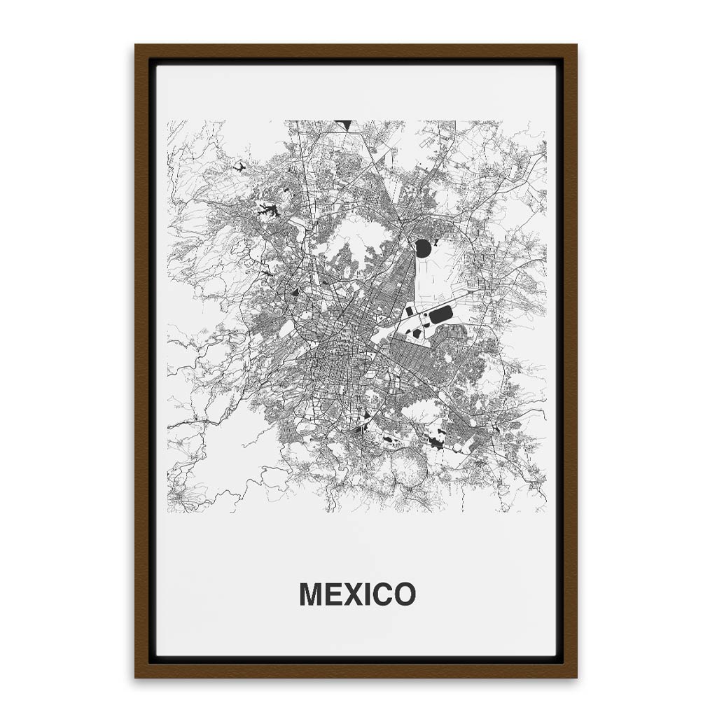 Mexico Brown Canvas frame acrylic canvas Frames