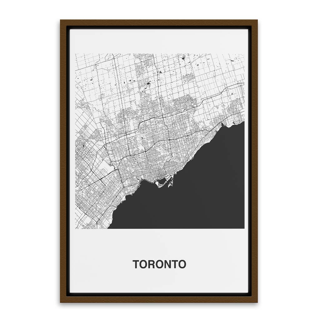 Toronto Brown Canvas frame acrylic canvas Frames