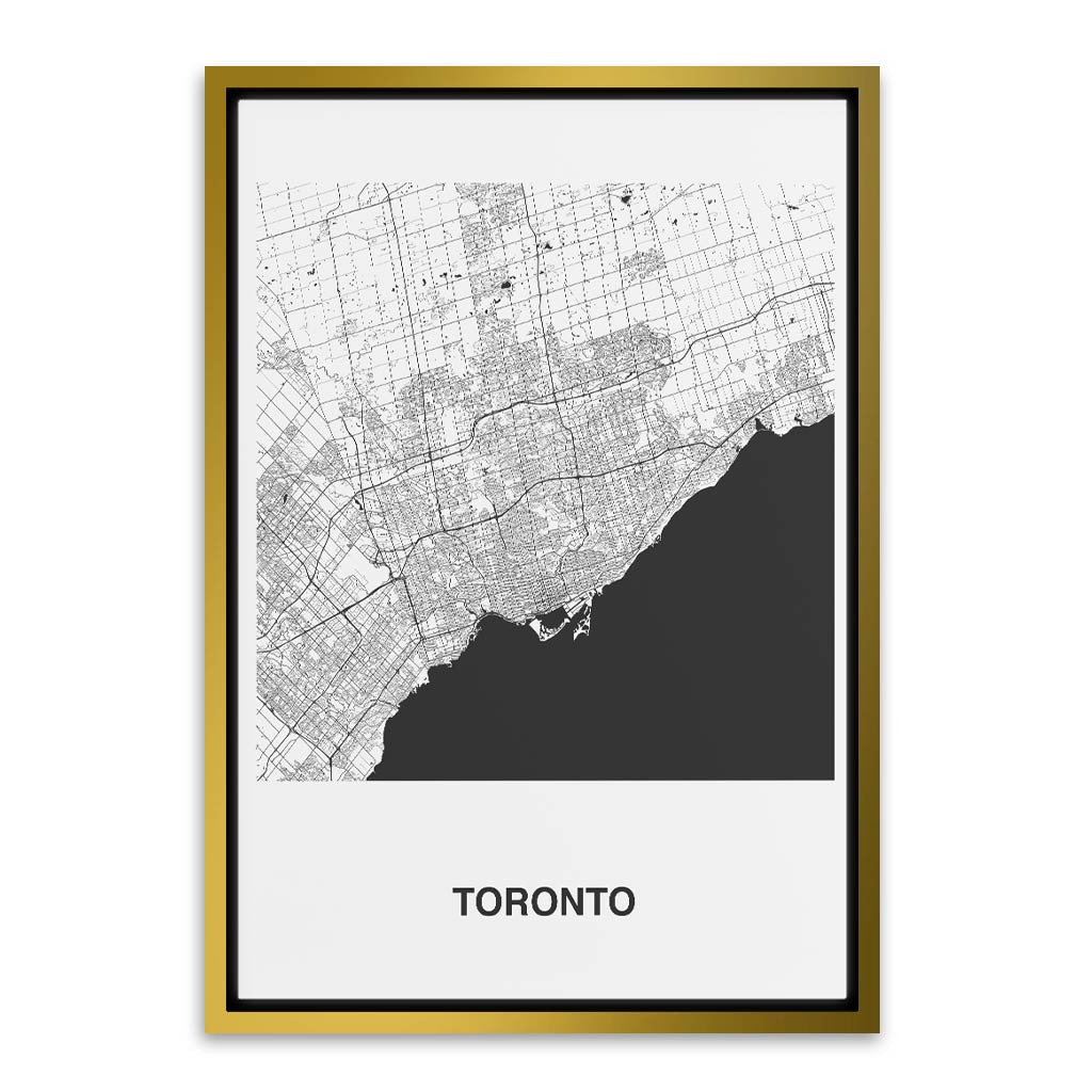 Toronto Gold Canvas frame acrylic canvas Frames