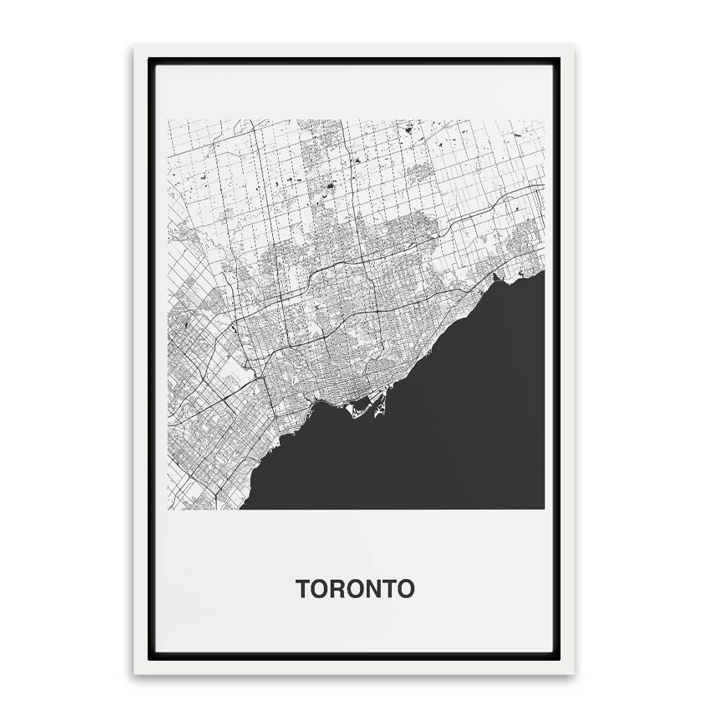 Toronto White Canvas frame acrylic canvas Frames