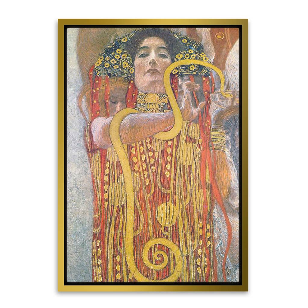 Hygeia Gold Canvas frame acrylic canvas Frames