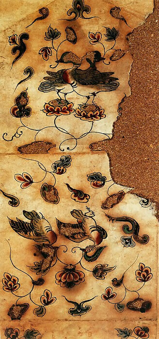 Chinese Artists of the Middle Ages (佚名 - 花鸟图(残片)) – Unknown 70x100 Canvas