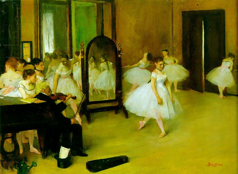 Edgar Degas – The Ballroom 70x100 Canvas