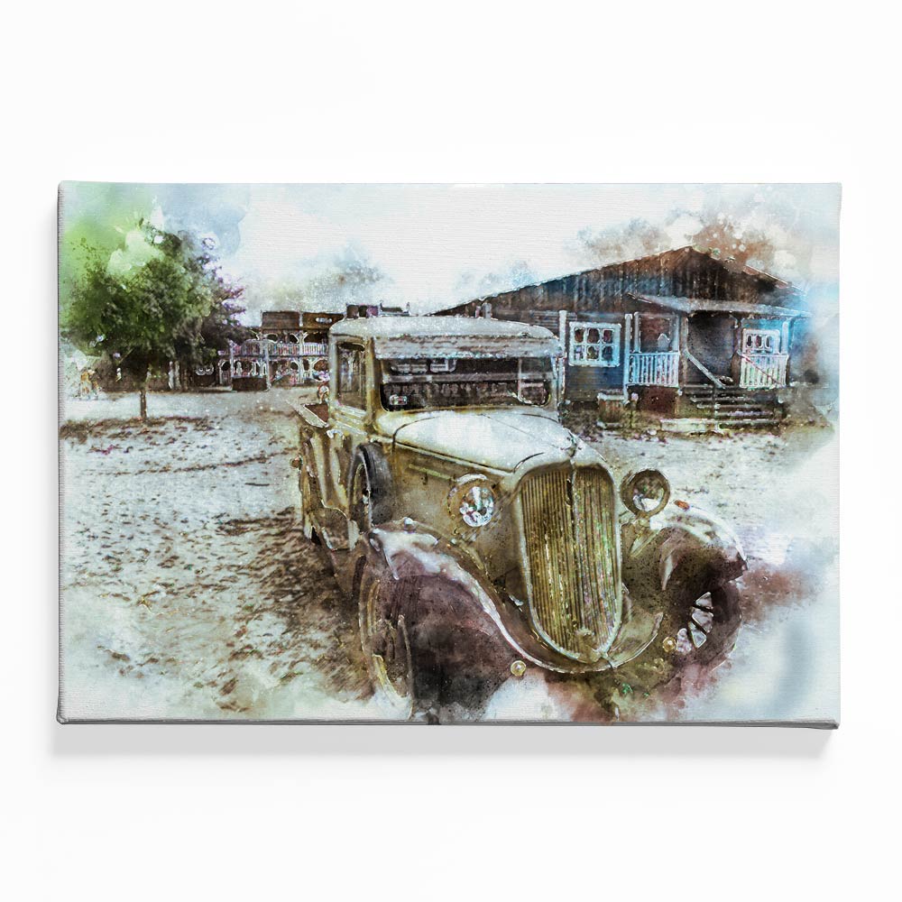 Car 11 Canvas acrylic canvas Frames