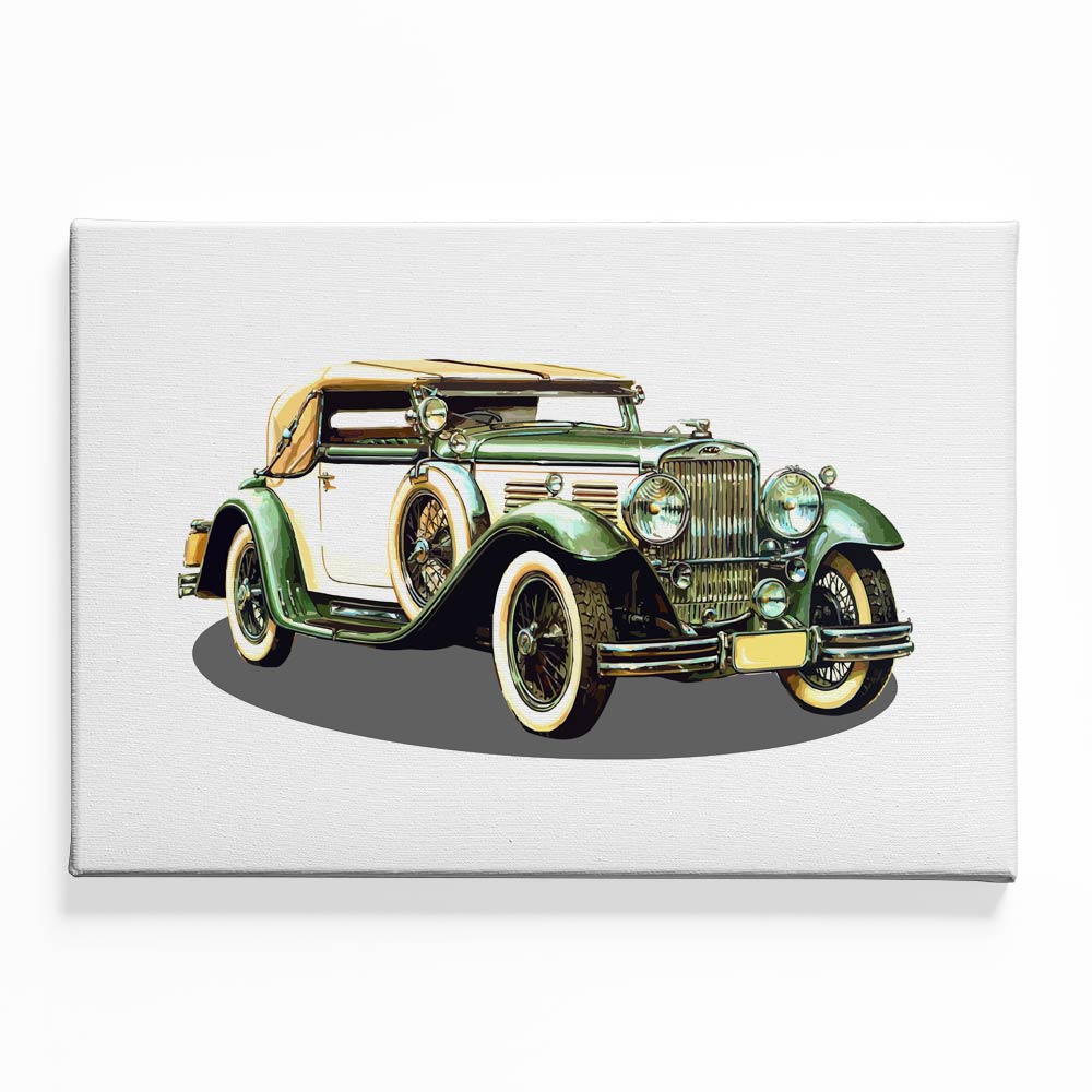 Car 10 Canvas acrylic canvas Frames