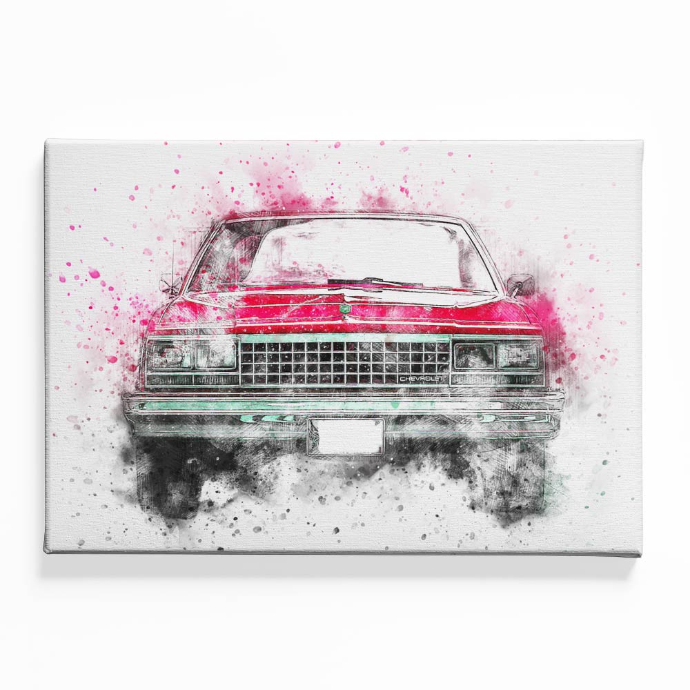 Car 1 Canvas acrylic canvas Frames