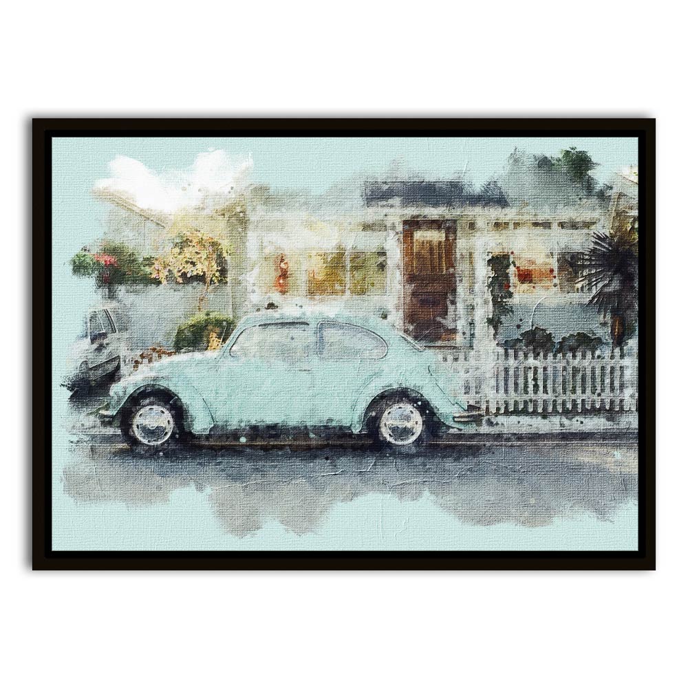 Car 3 Black Canvas frame acrylic canvas Frames