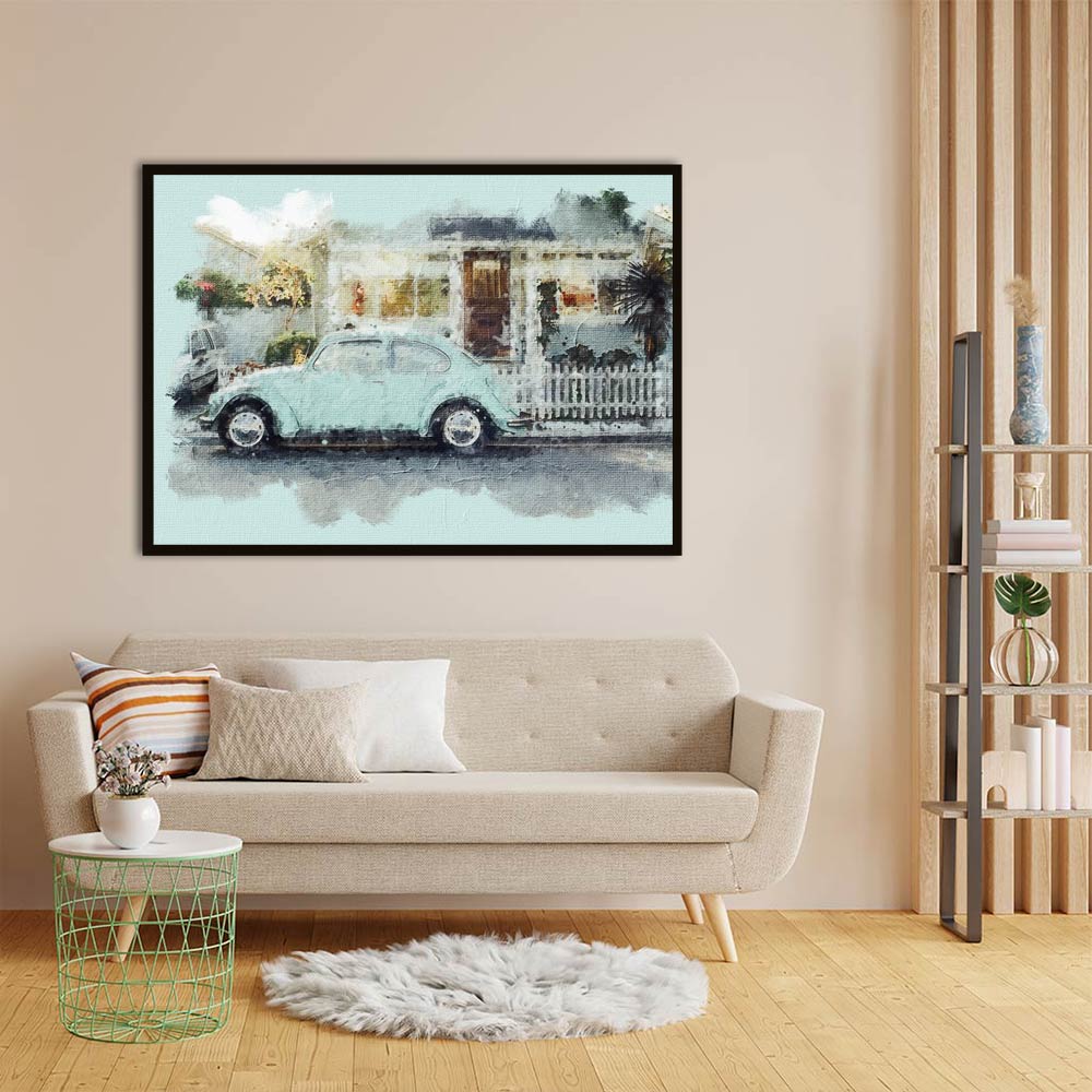 Car 3 acrylic canvas Frames