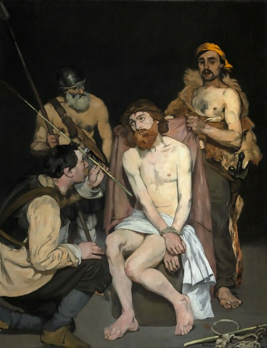 Edouard Manet – The Mocking of Christ 90x120 Canvas