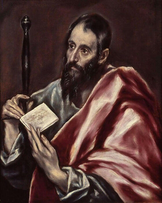 El Greco - Saint Paul 50X40 Canvas