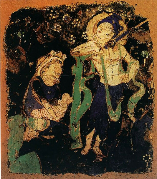 Chinese Artists of the Middle Ages (佚名 - 本生故事图) – Unknown 50X40 Canvas