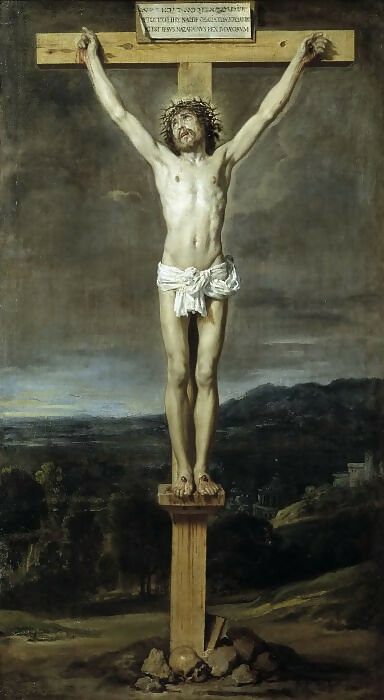 Diego Rodriguez de Silva y Velazquez Christ on the Cross 50X40 Canvas