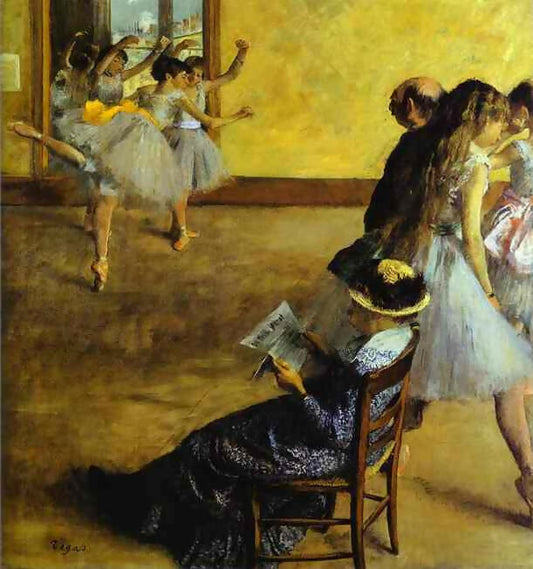 Edgar Degas The Ballet Lesson