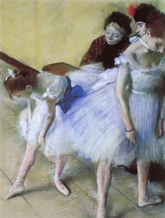Edgar Degas - The Dance Examination 50X40 Canvas