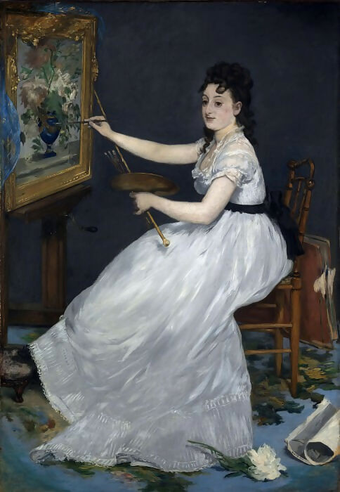 Edouard Manet – Eva Gonzalez 90x120 Canvas