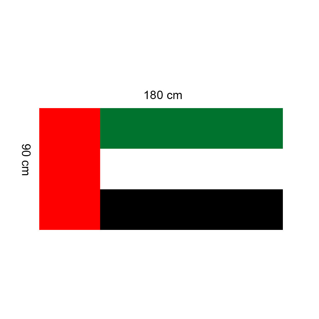 UAE Flag - 180 x 90 cm