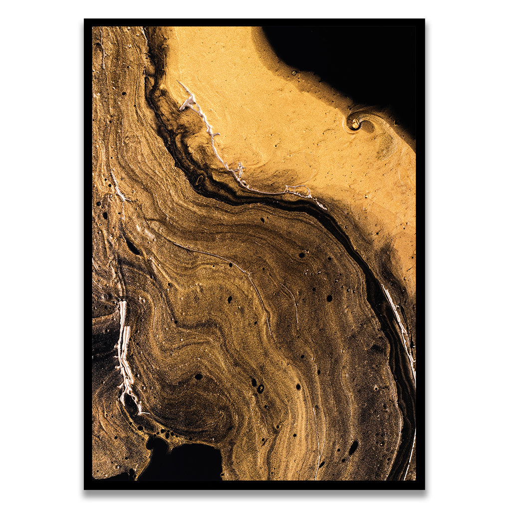 Tree Trunk Black Printed frame acrylic canvas Frames