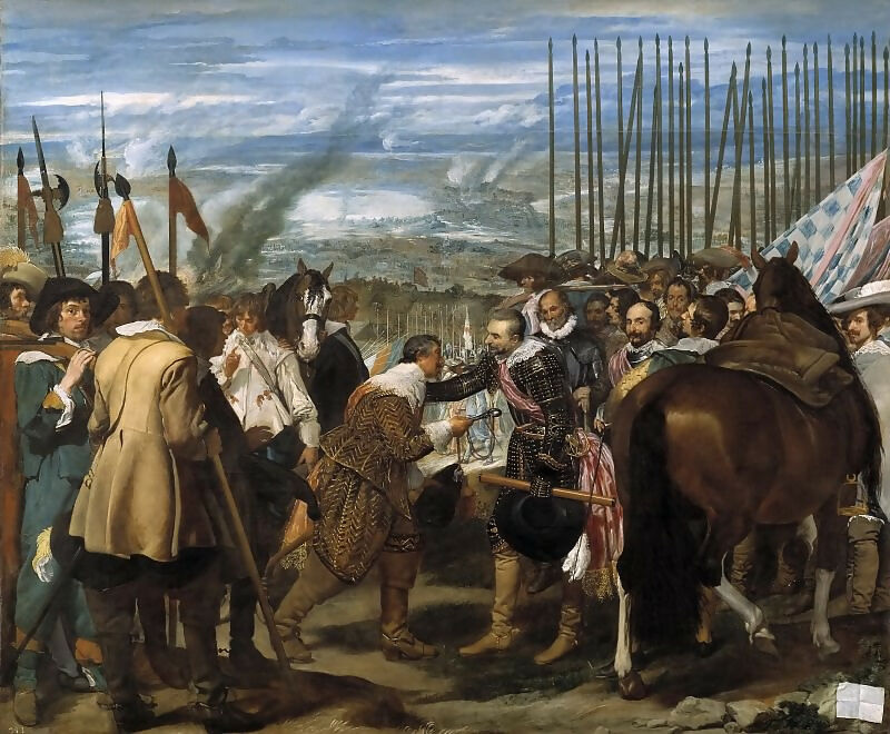 Diego Rodriguez de Silva y Velazquez – The Surrender of Breda 70x100 Canvas