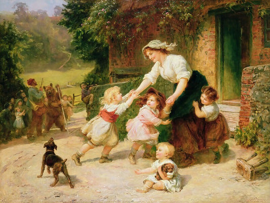 Frederick Morgan – The Dancing Bear 50X40 Canvas