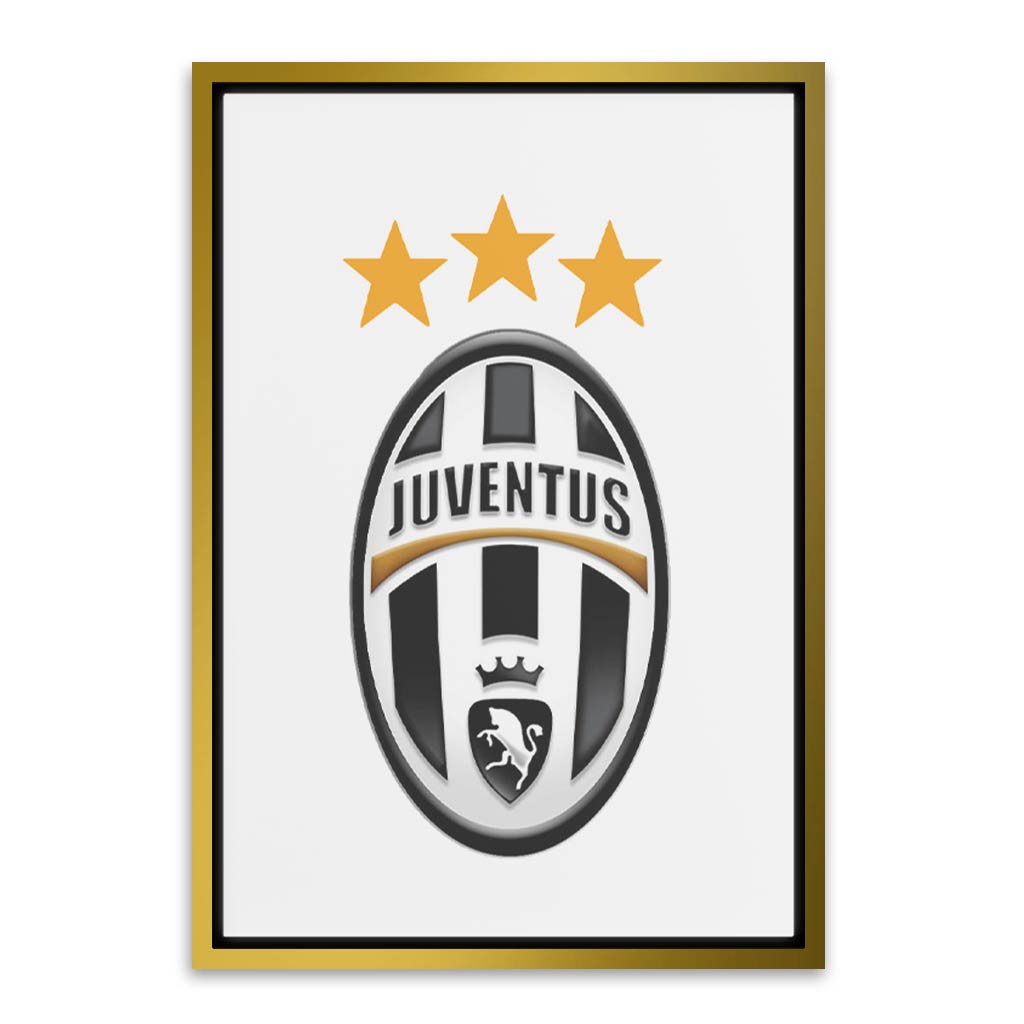 Juventus Gold Canvas frame acrylic canvas Frames