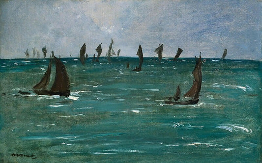 Edouard Manet – Boats 50X40 Canvas